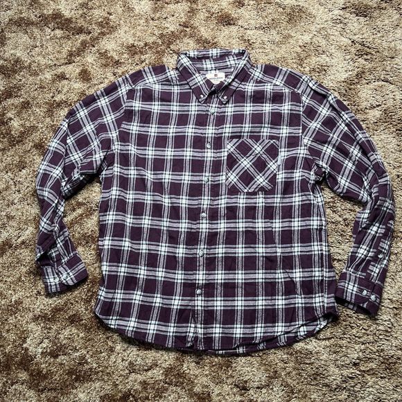 Woolrich Other - Woolrich Long Sleeve Button Down Mens Extra Large Plaid 100% Cotton Casual